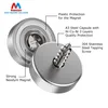 Magnetpro 12 Stück Magnete 10 KG Kraft 20 x 7 mm mit Loch Produktbild-Vorschau 2