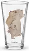 Mr. & Mrs. Panda Glas Papa Bär - Transparent - Geschenk, Produktbild-Vorschau 1