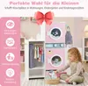 COSTWAY Dětská pračka ze dřeva, sada hraček s pracím Náhled obrázku produktu 5