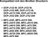Cartouches d'encre rechargeables compatibles avec Brother Voir les images du produit 2