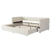 Flieks Polsterbett 90x200cm mit Ausziehbett, Schlafsofa Produktbild-Vorschau 10