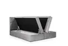 Boxspringbett Schlafzimmerbett CORTEZ 200x200cm Altrosa Produktbild-Vorschau 2