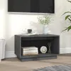 TV-Schrank Grau 60x35x35 cm Massivholz Kiefer Produktbild-Vorschau 6