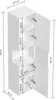 Badezimmer Hochschrank "Limes 150cm" Glaselement Eiche Gold Produktbild-Vorschau 7