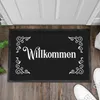 Trendation - Willkommen Fußmatte Grafik Schmutzfangmatte Produktbild-Vorschau 2