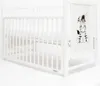 Dětská postýlka New Baby BEA Zebra se stahovací bočnicí Náhled obrázku produktu 1