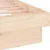 Lit en bois massif avec éclairage LED 120x200 cm Voir les images du produit 8