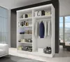 Schwebetürenschrank Kleiderschrank Schrank 150 cm mit Produktbild-Vorschau 6