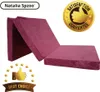 Matelas pliant 190x90x8 cm - 1224, 3 parties, léger, Voir les images du produit 4