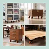 Relaxdays Zwenkwielen, set van 4, 50 mm, 400 kg Productafbeelding-voorbeeld 5