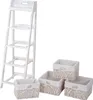 Leiterregal Goiana, Regal Standregal mit 4 Korbschubladen Produktbild-Vorschau 2