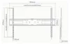 Ewent EW1504, 152,4 cm (60"), 2,54 m (100"), 200 x 200 mm, Produktbild-Vorschau 4