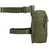 A side view of a tactical leg bag with straps. Anteprima dell’immagine prodotto