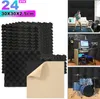 Jopassy 24X Akustická pěna Samolepicí černá absorpční pěna Náhled obrázku produktu 7