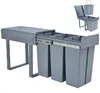 MinteLiv Einbaumülleimer 3x10L Mülltrennsystem Ausziehbar, Produktbild-Vorschau 1