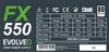 EVOLVEO FX 550, zdroj 550W ATX, 14cm, tichý, 80+, bulk Náhled obrázku produktu 4