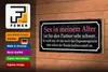 Holzschild Spruch 27x10cm Sex im meinem Alter ist schwer Produktbild-Vorschau 4