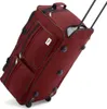 Monzana® Sac De Voyage à roulettes Rouge - Sac de sport 85L Voir les images du produit 3