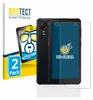 A product image showing a phone and its screen protector. Produktbild-Vorschau