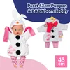 BABY born Schneemann-Kostüm mit Leggins und Schal für 43cm Produktbild-Vorschau 4