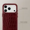 Etui Selencia Croco z MagSafe do Apple iPhone 17 Pro – Podgląd zdjęcia produktu 3