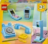 LEGO Creator 3-in-1 Retro-Telefon Spielzeug mit Wählscheibe Produktbild-Vorschau 6