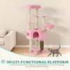 Kratzbaum für große Katzen, Kratzbrett, Katzenbürste, 11 cm Produktbild-Vorschau 7