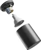 Exploded view of a black downlight lamp, showing its internal components. Produktbild-Vorschau