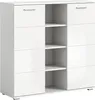 Kommode Prego 3 | weiß Hochglanz ohne Beleuchtung Produktbild-Vorschau 2