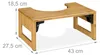 Relaxdays Toilettenhocker, klappbar, Stuhlgang Produktbild-Vorschau 6