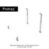 Protron 4-Punkt-Halterung Bodenhalterung für Solarmodule Produktbild-Vorschau 3