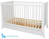 Babybedje Cosmo met lade en bijtringen, kleur wit, Productafbeelding-voorbeeld 3