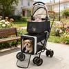 2. Stock Hundebuggy Hundebox Faltbar Katzenbuggy mit Produktbild-Vorschau 2