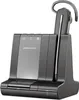 A black Plantronics Savi 8240 office headset and its charging base are shown against a white background. Anteprima dell’immagine prodotto