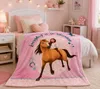 Spirit Wild und Frei Kuscheldecke, Decke mit Pferd, Produktbild-Vorschau 1