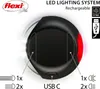 flexi LED Lighting System, USB ø 7 cm schwarz Podgląd zdjęcia produktu 6