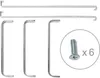 Relaxdays 10019259, 540 mm, 115 mm, 850 mm, 1,3 kg Vista previa de la imagen del producto 12