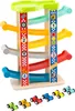 Tooky Toy Farebná šmykľavka pre autá Náhľad obrázku produktu 4
