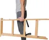Drewniana drabina malarska KADAX, wysuwana, 2x4 stopnie, Podgląd zdjęcia produktu 6
