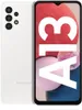 A white Samsung Galaxy A13 5G smartphone is shown from the back and front, with the screen displaying large white text 'A13'. Náhled obrázku produktu