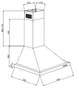 PKM 6090V, 350 m³/h, Abluft/Umluft, C, A, D, 61 dB Produktbild-Vorschau 2