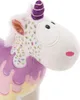 A close-up studio shot of a plush unicorn toy. Produktbild-Vorschau