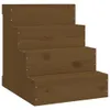 vidaXL Schody pro domácí mazlíčky Honey Brown 40x49x47 cm Náhled obrázku produktu 1