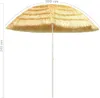 vidaXL Plážový slunečník nature 300 cm v havajském stylu Náhled obrázku produktu 4