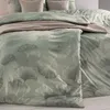 Estella Bettwäsche Isabella" oliv 1x 155x220 cm + 1x 80x80 Produktbild-Vorschau 12