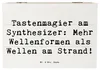 Mr. & Mrs. Panda Truhe Spruch Synthesizer Magie 22 x 15 cm Produktbild-Vorschau 1