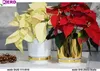 Kerd Dekor DUO 16cm Blumentopf Weiß-Gold Glamour Produktbild-Vorschau 5