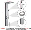 Diagram showing the dimensions of a shower panel system. Náhľad obrázku produktu