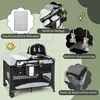 5 in 1 Reisebett Klappbar, Babybett mit Wickelauflage, Produktbild-Vorschau 5