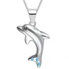 Delfin Halskette mit Anhänger I 925 Echtsilber Kette 45cm

 Produktbild-Vorschau